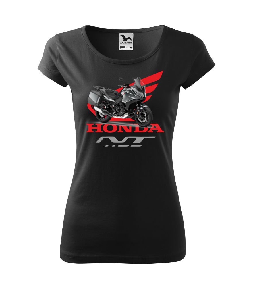 Dámske tričko s potlačou Honda NT