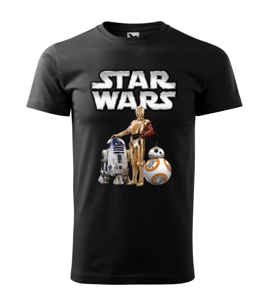 Tričko Star Wars droids