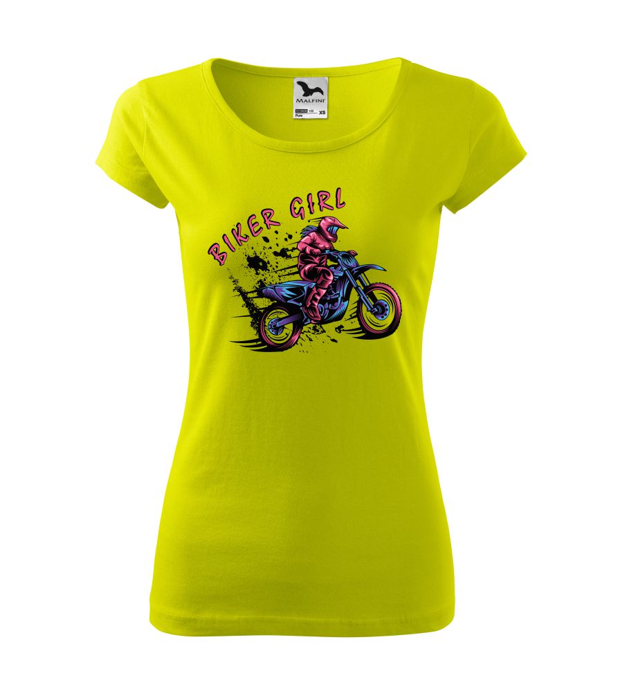 Dámske motorkárske tričko Biker girl