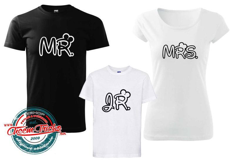 Dámske tričko MRS, biele, M
