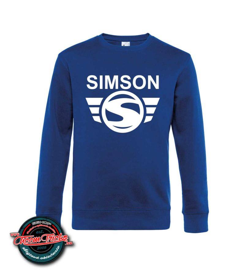 Mikina Simson, S, fl.zelená