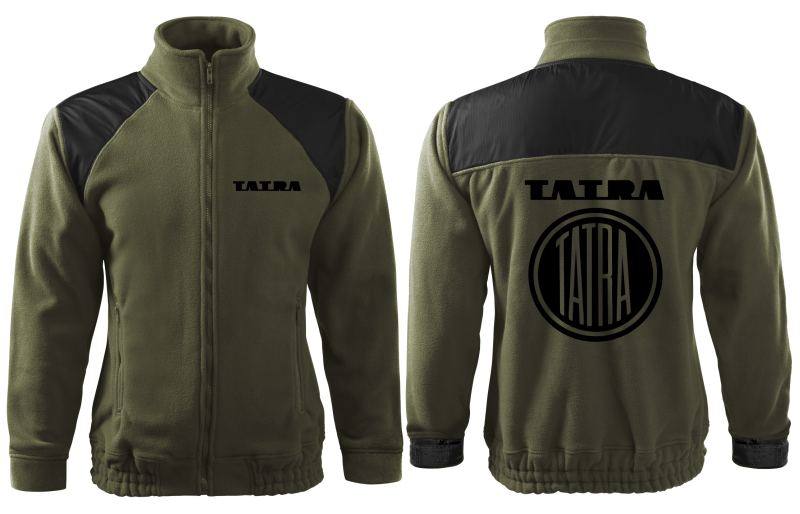 Fleecová bunda Tatra, XL, čierna