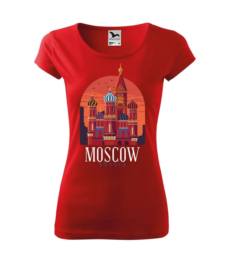 Dámske tričko Moskow, S, citrónová - Výpredaj
