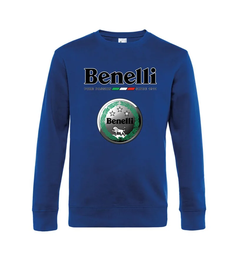 Mikina Benelli, XL, kr.modrá - Výpredaj