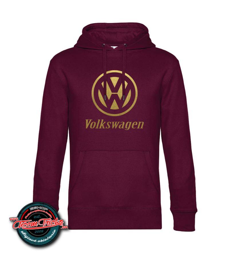 Kapucová mikina s motívom Volkswagen G, čierna, S - Výpredaj