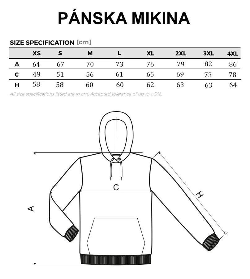 Rybárska mikina s potlačou Ryby