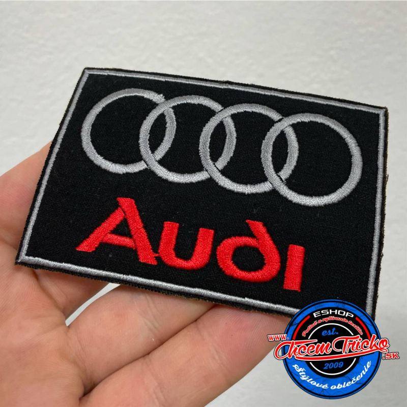 Nášivka Audi  XXL- 230mm x 150 mm- Výpredaj