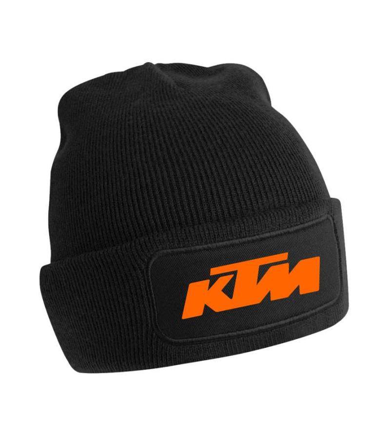 Zimná čiapka s motívom KTM Béžová
