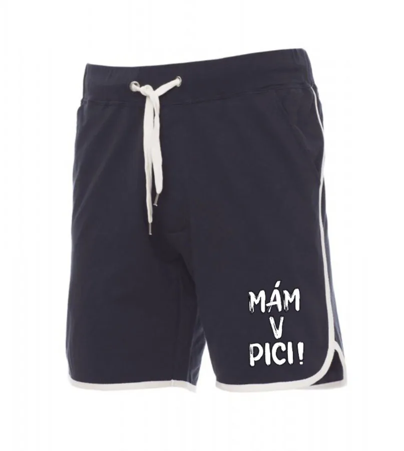 Šortky Mám v piči! M, Čierna, Panske- Výpredaj