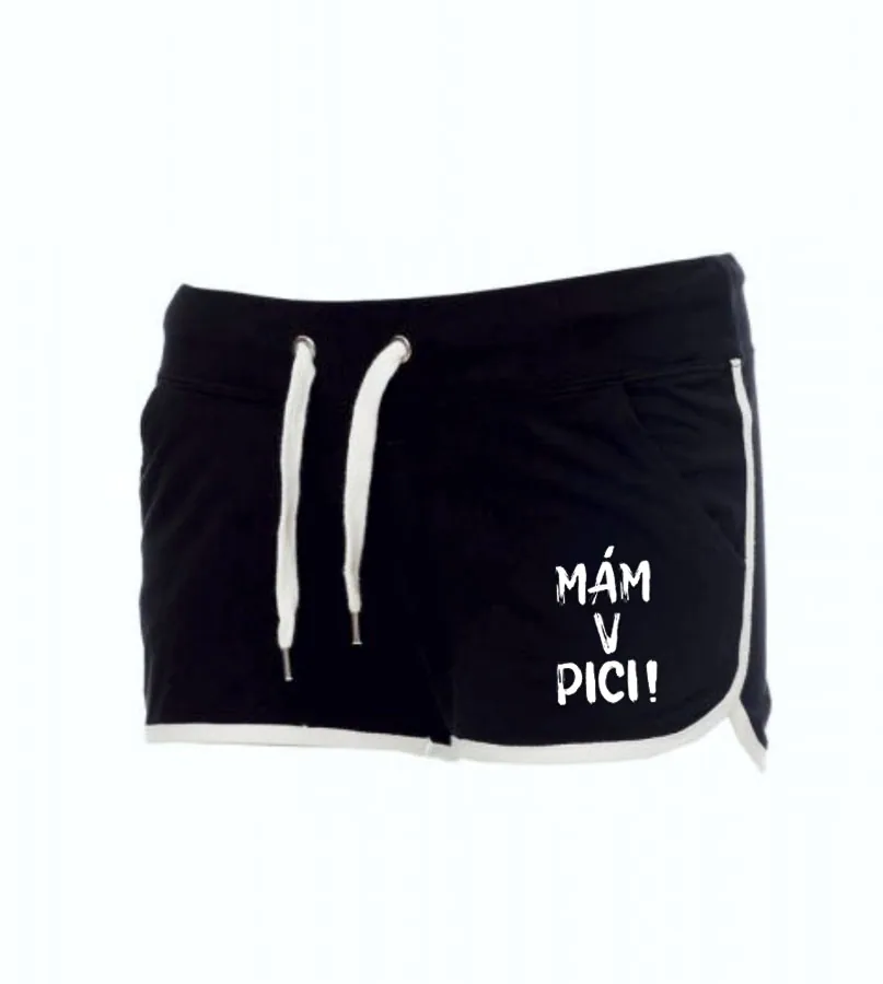 Šortky Mám v piči! M, Čierna, Panske- Výpredaj