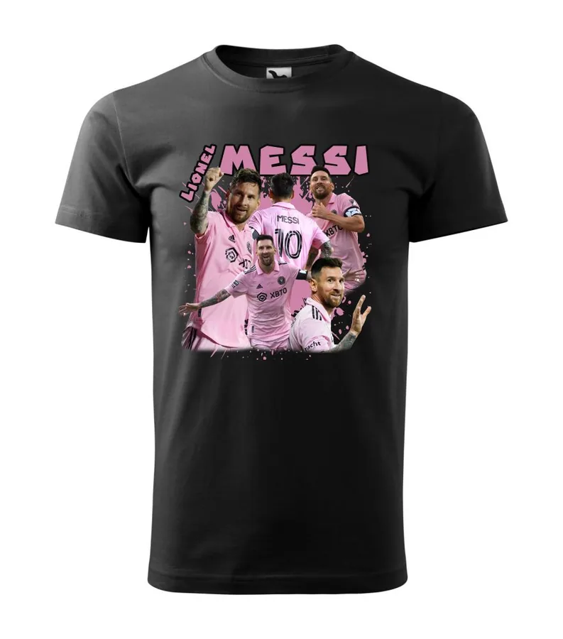 Tričko Lionel Messi XL, Čierna - Výpredaj