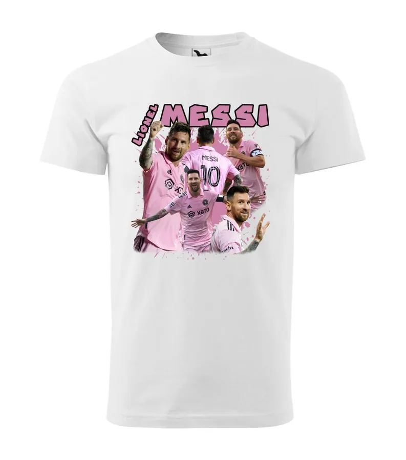 Tričko Lionel Messi XL, Čierna - Výpredaj