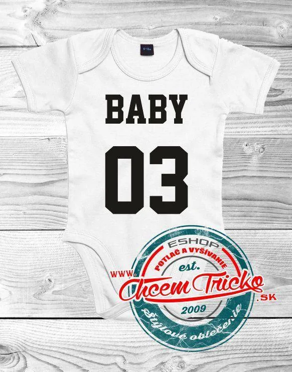 Detské body Baby 03, 6/9 mesiacov