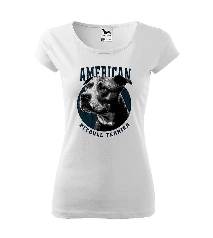 Dámske tričko American pitbull terrier