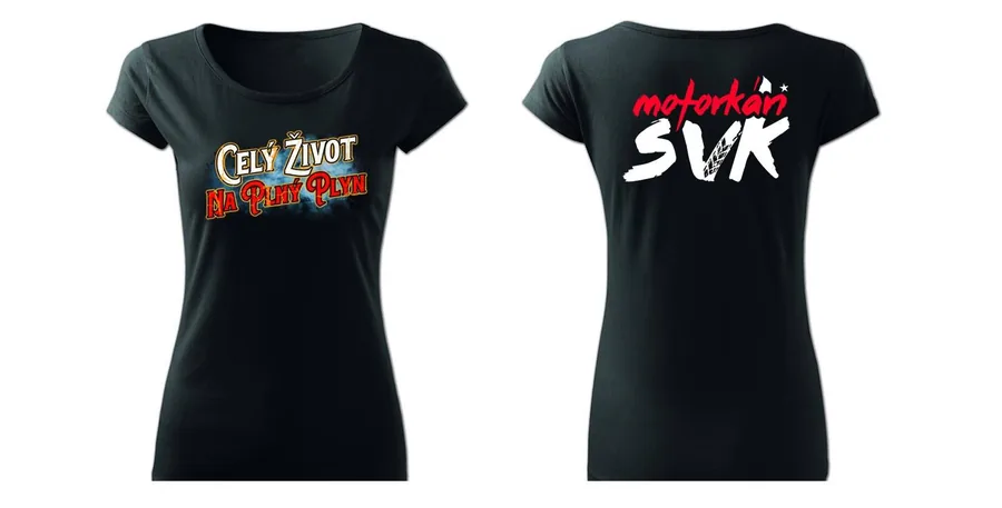 Dámske mototričko Celý život na plný plyn 2
