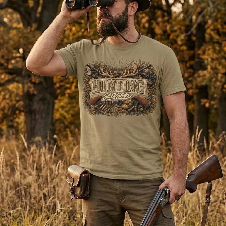 Pánske poľovnícke tričko Hunting Season