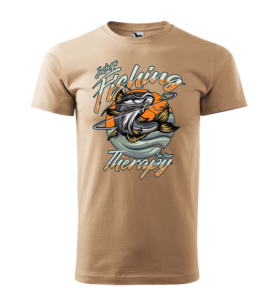 Rybárske tričko Just go Fishing