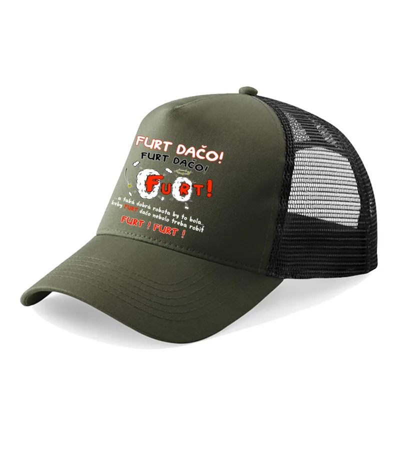 Vtipná šiltovka s potlačou Furt Dačo !