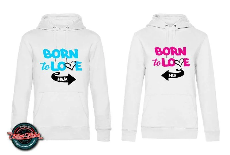 Mikiny pre páry : Born to love