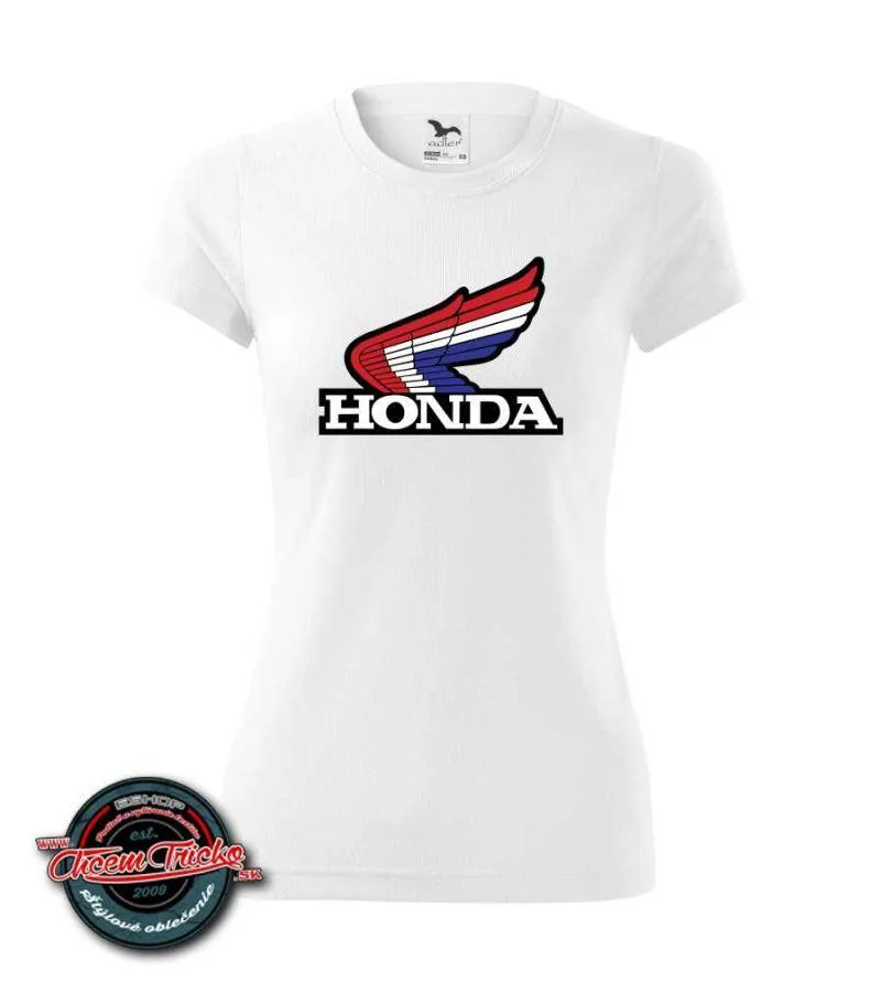 Funkčné Cool-DRY moto tričko s potlačou Honda retro