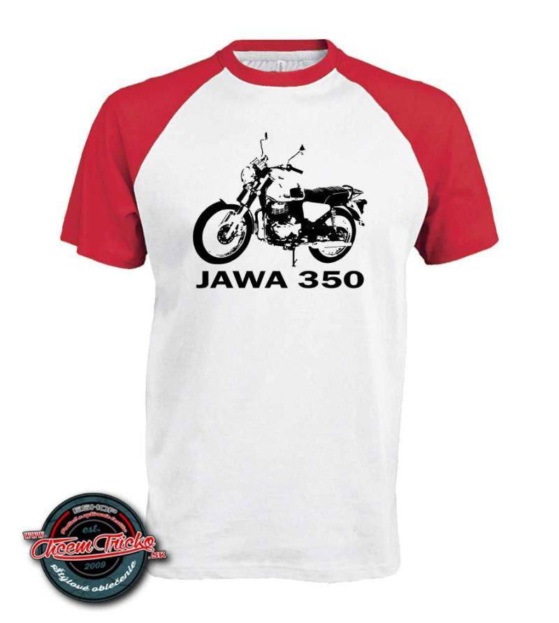 Tričko s potlačou Jawa 350