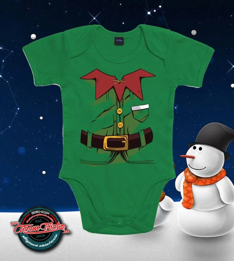 Detské tričko / body Christmas Elf