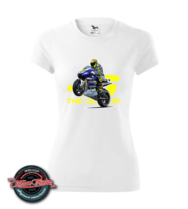 Funkčné Cool-DRY moto tričko s potlačou Rossi 46