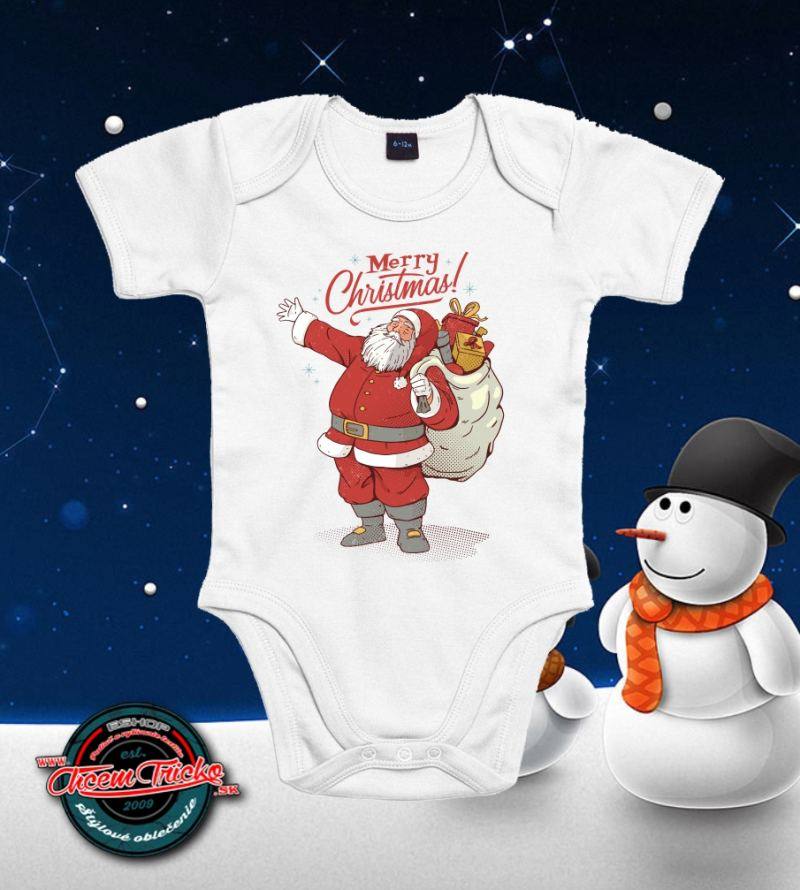 Detské tričko / body Santa