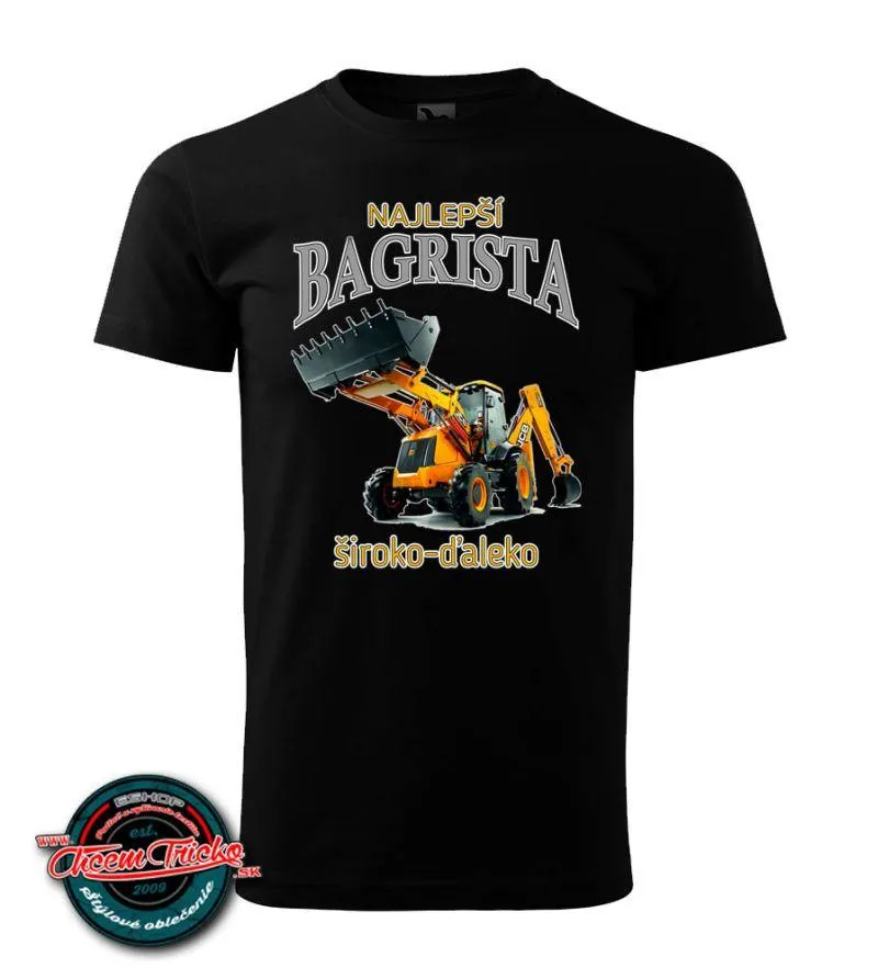 Tričko Najlepší bagrista