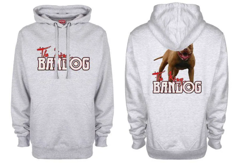 Mikina s potlačou Bandog - The King