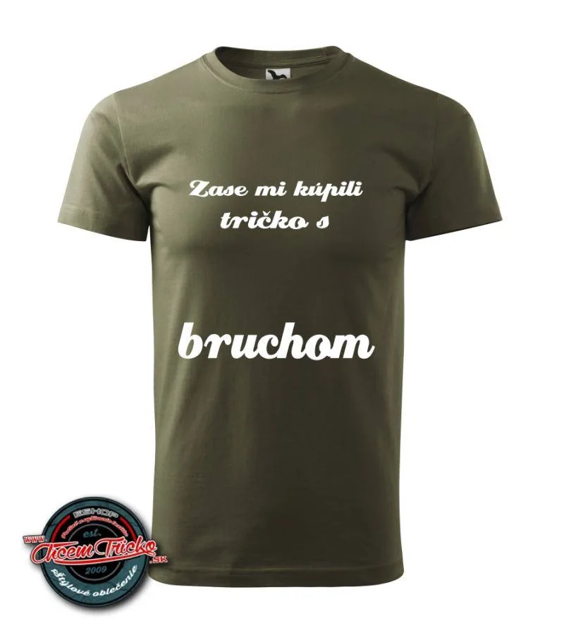 Tričko s bruchom!