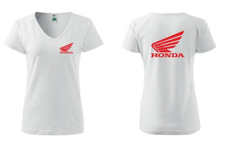 Dámske tričko s potlačou Honda 2