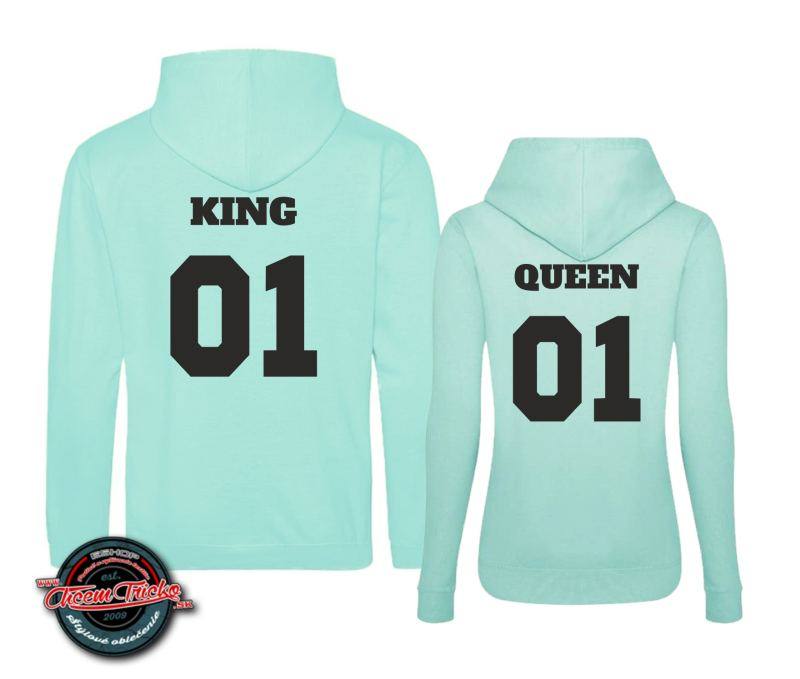 Mikiny King 01 Queen 01 new