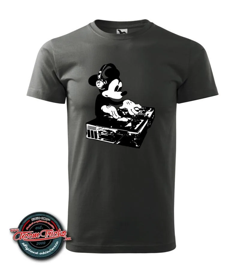 Tričko s potlačou DJ Mickey