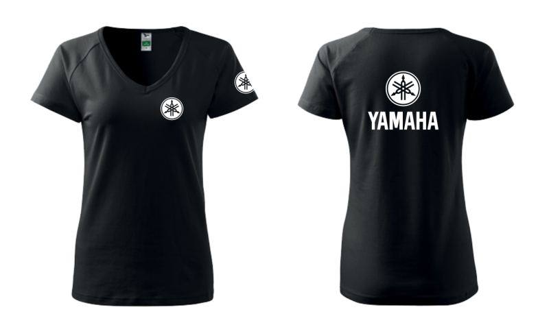 Dámske tričko s potlačou Yamaha 1