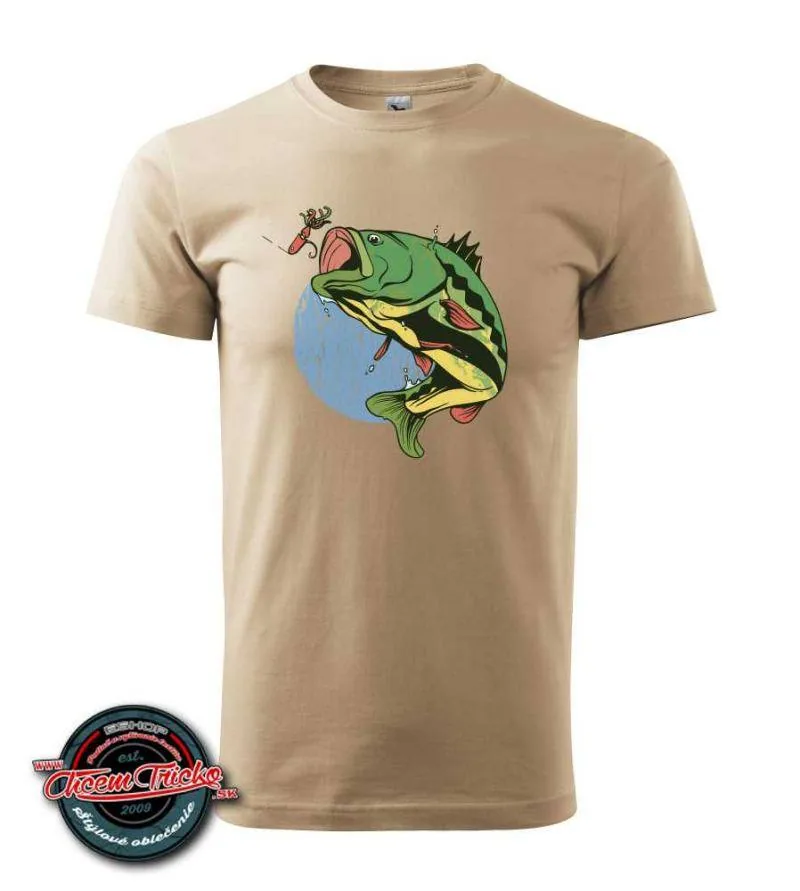 Tričko s motívom Fish
