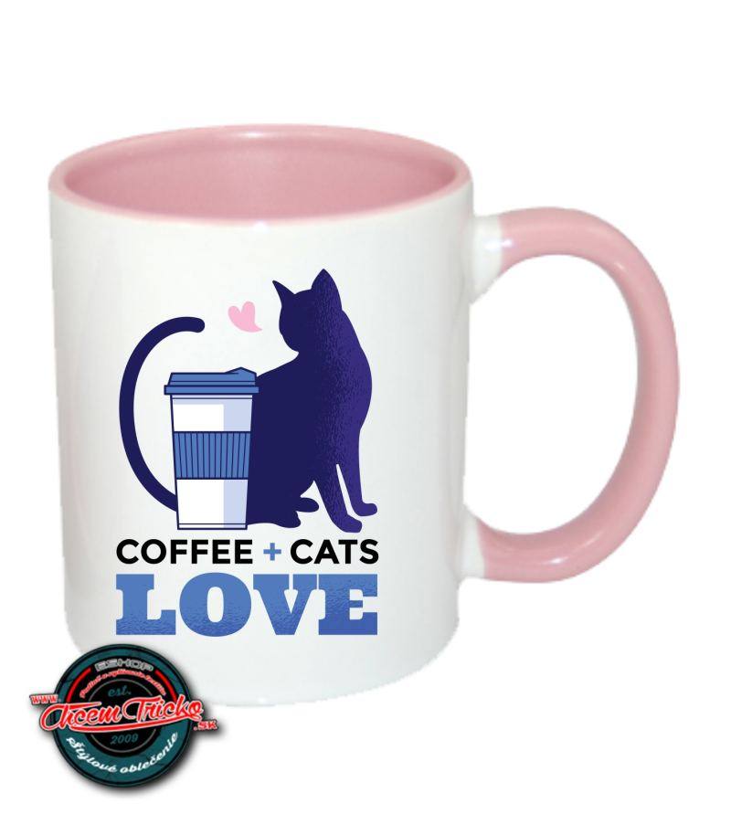 Hrnček Coffee and Cat Love