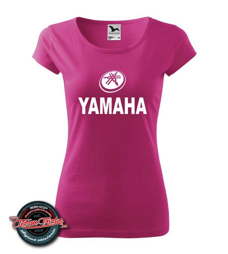 Dámske tričko s potlačou Yamaha