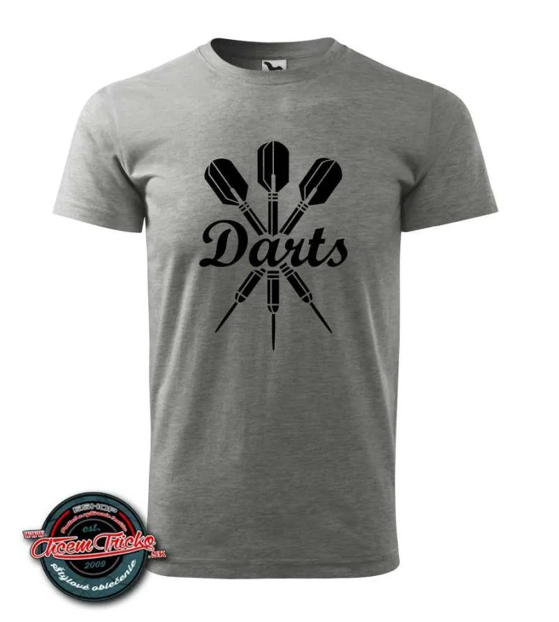 Tričko s potlačou Darts