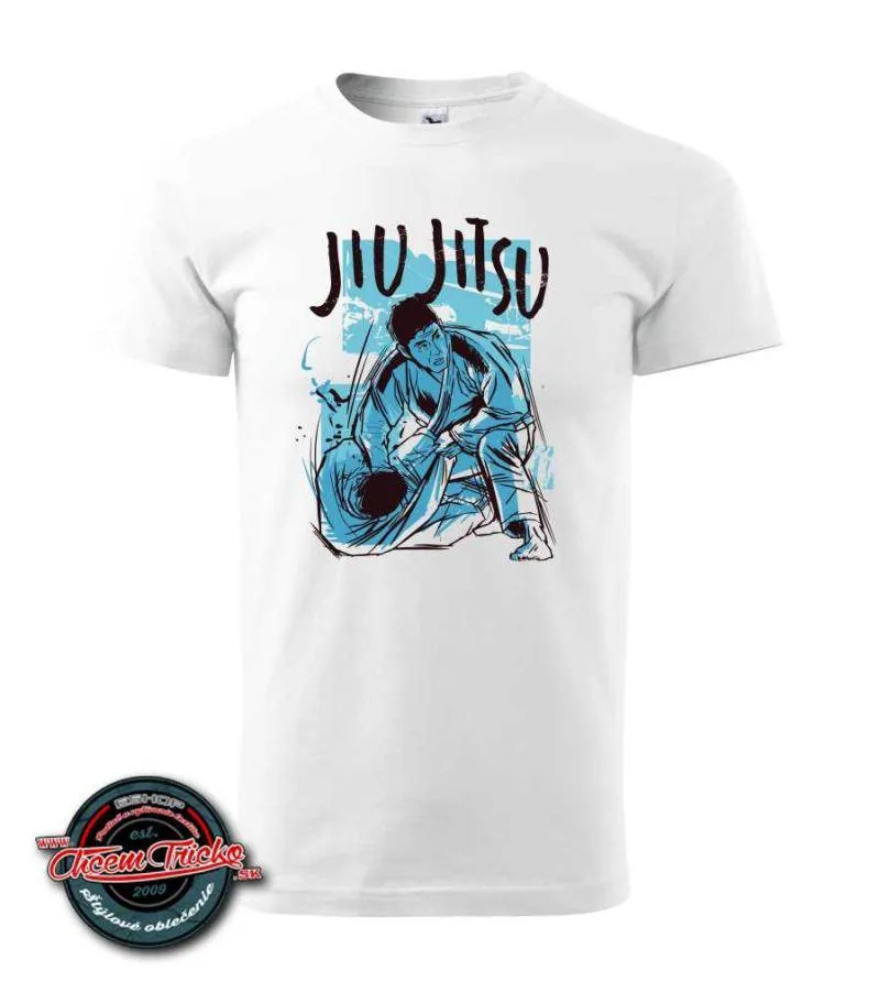 Tričko s potlačou Jiu Jitsu