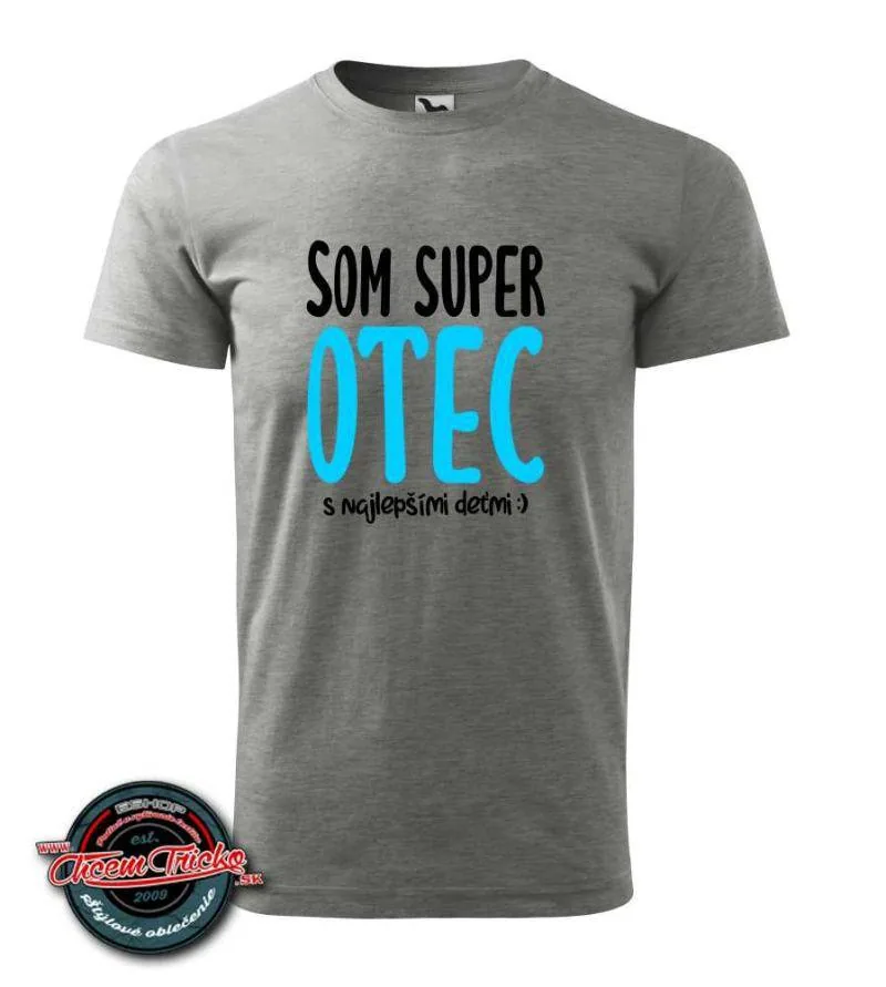 Pánske tričko Som super otec