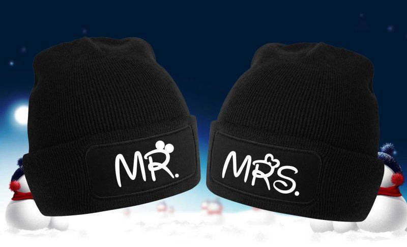 Čapice pre páry Mr. & Mrs.