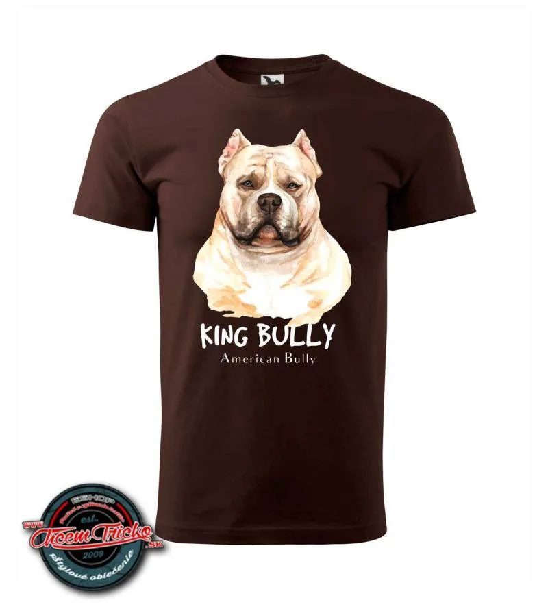 Dámske / pánske tričko s potlačou American Bully