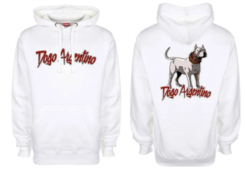 Mikina s potlačou Dogo Argentino