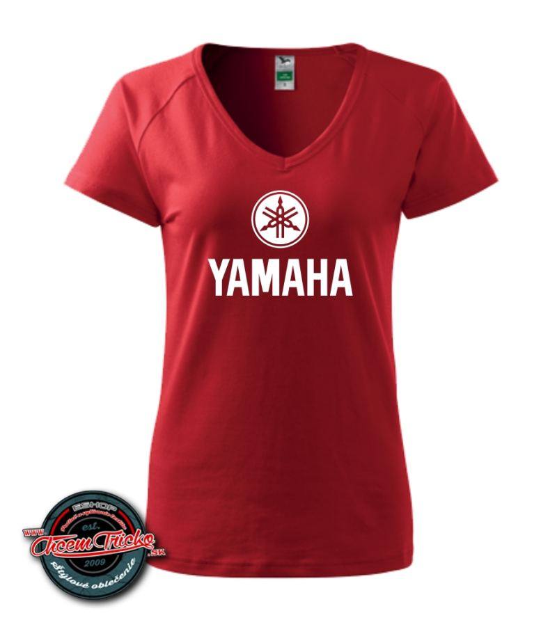 Dámske tričko s potlačou Yamaha 2