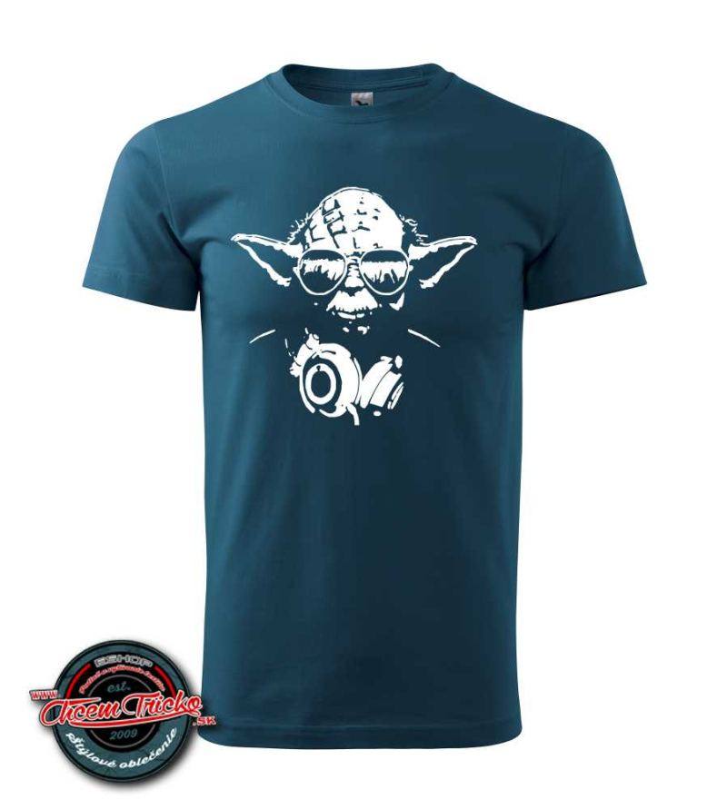 Tričko s potlačou DJ Yoda