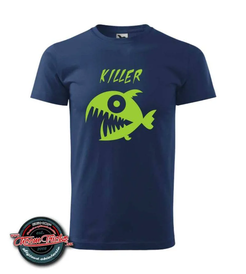 Tričko s motívom Piraňa killer