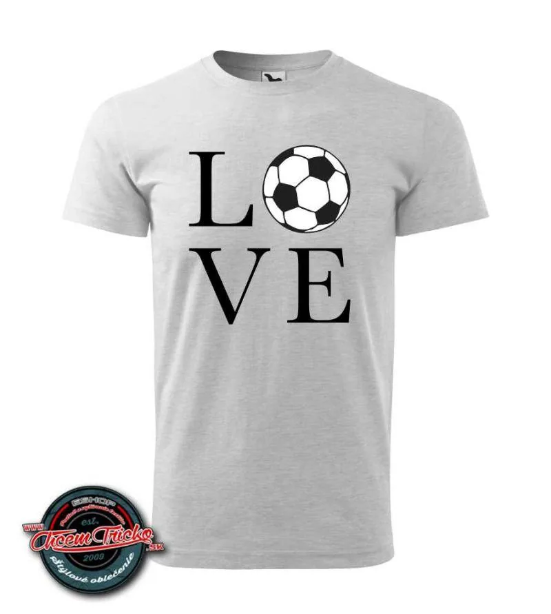 Tričko LOVE football