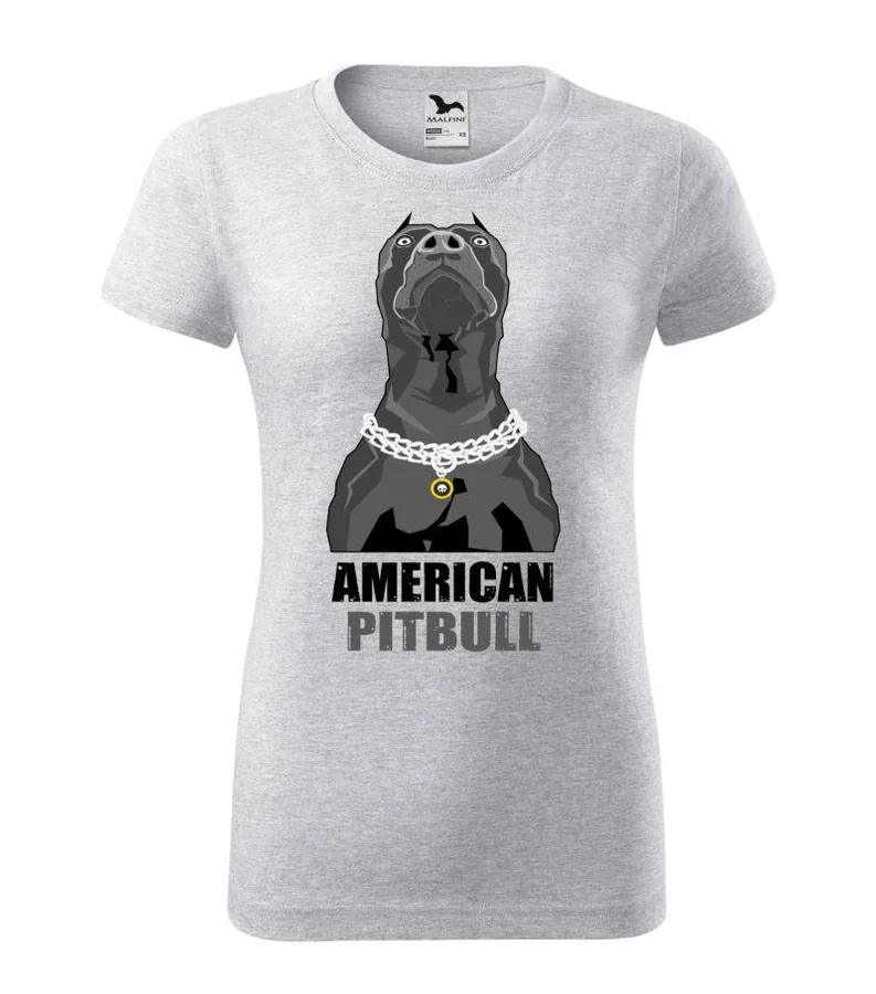 Tričko s potlačou American Pitbull