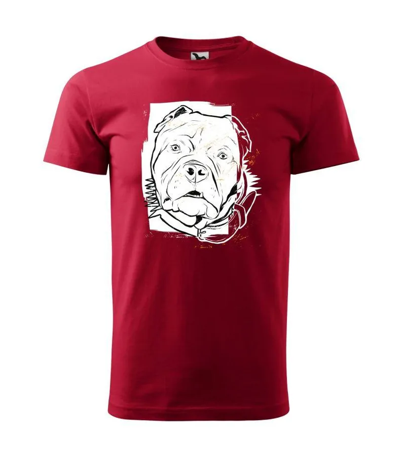 Dámske / pánske tričko s potlačou Pit Bull